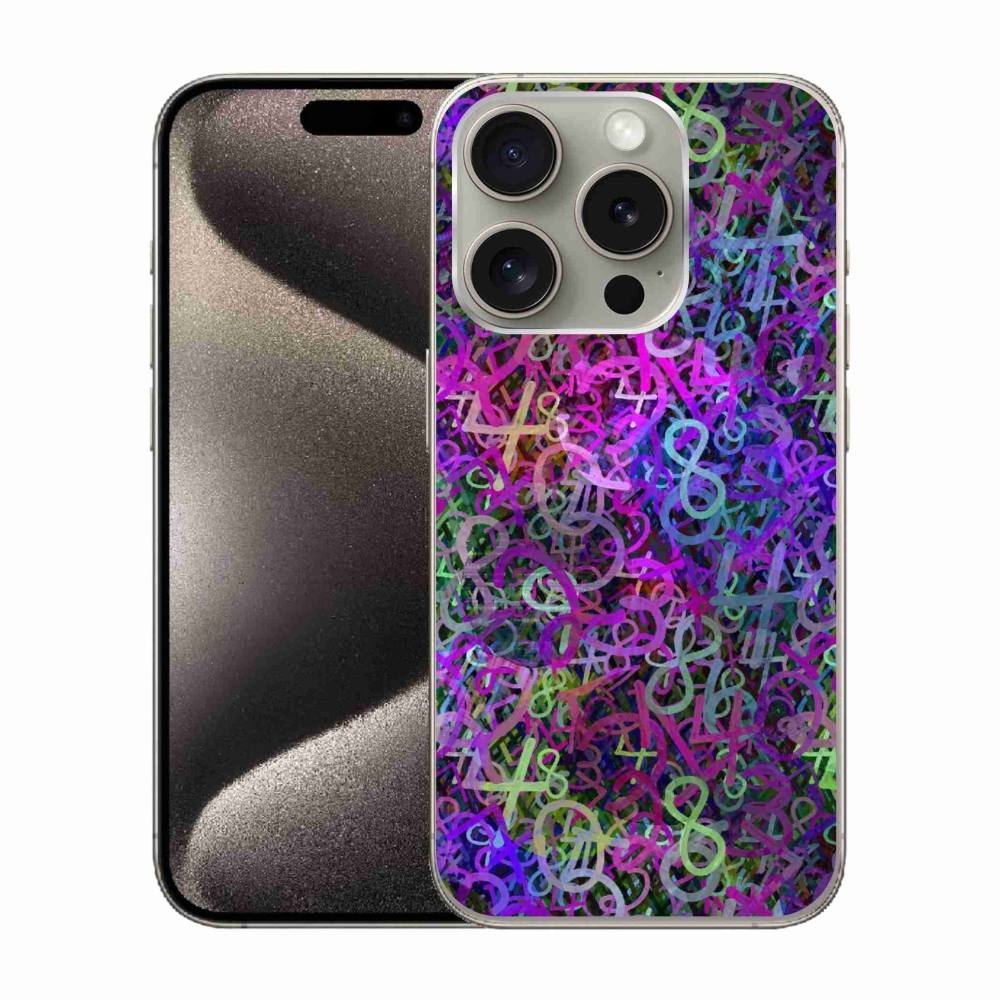 Gél borítás mmCase iPhone 15 Pro készülékhez - absztrakt motívum 25