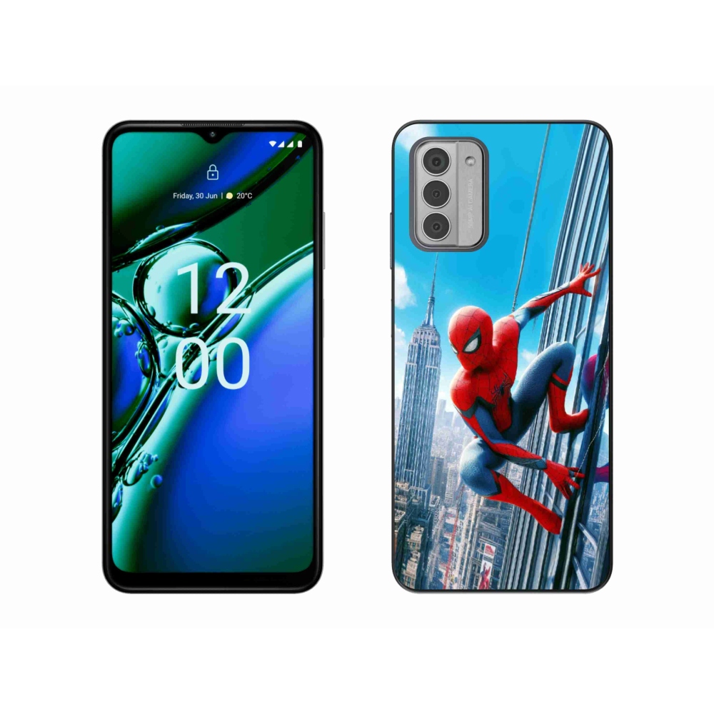Zselés borítás mmCase a Nokia G42 készülékhez - pókember