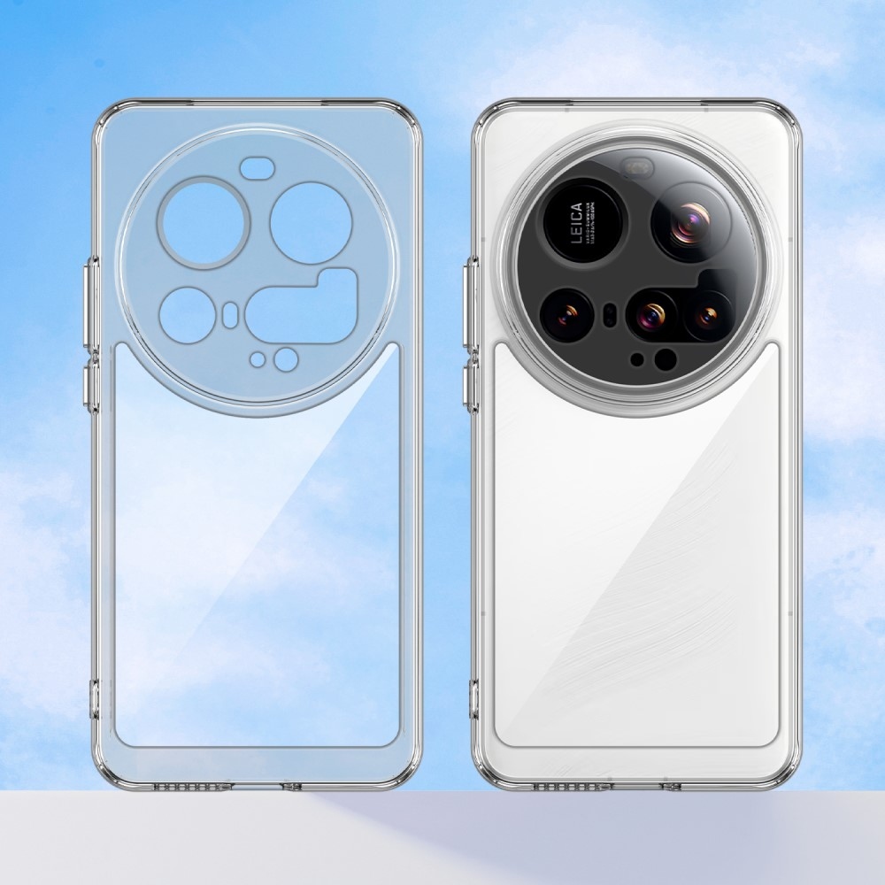 Gél tok rögzített hátlappal a Xiaomi 15 Ultra - átlátszó
