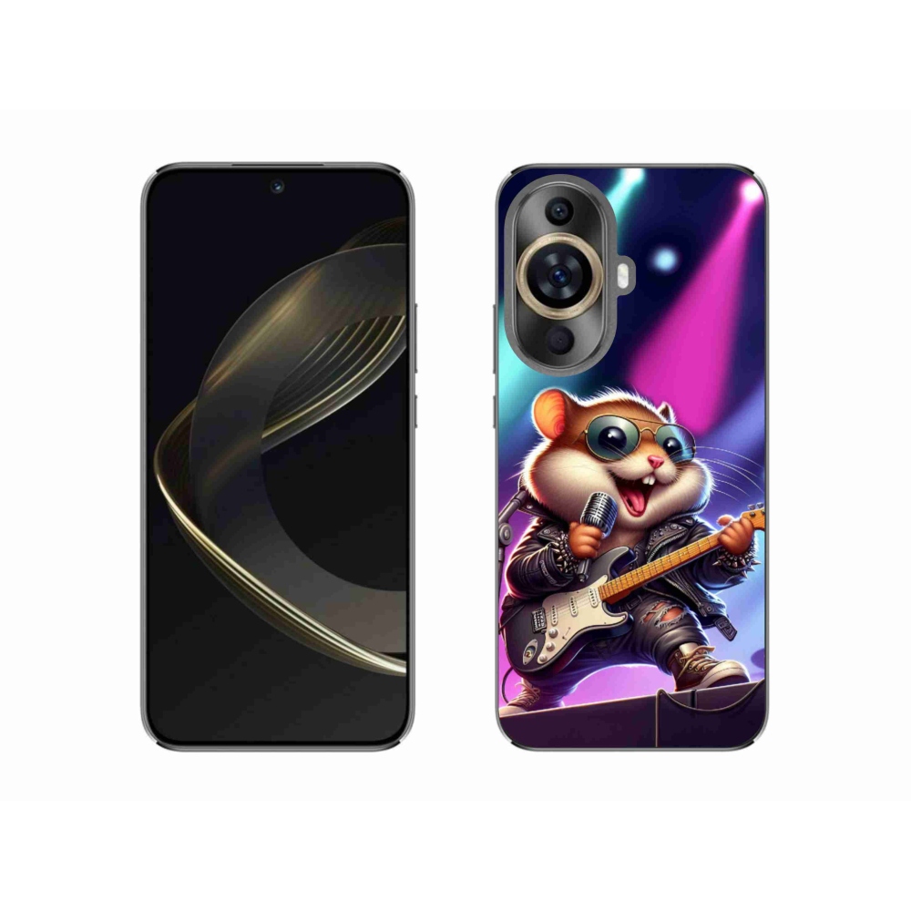 Gél borítás mmCase a Huawei Nova 11-en - hörcsög hintaló