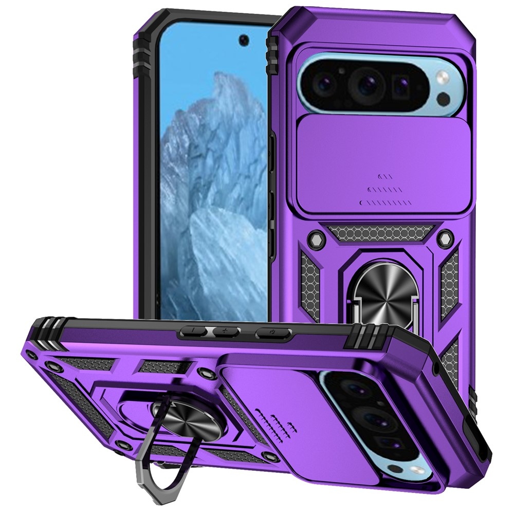 Csúszásálló borítás a Google Pixel 10 Pro/Pixel 10/9 Pro/9 készülékhez - lila