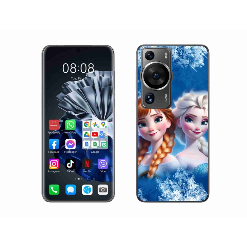 Gél borítás mmCase a Huawei P60 Pro készülékhez - ice kingdom 2