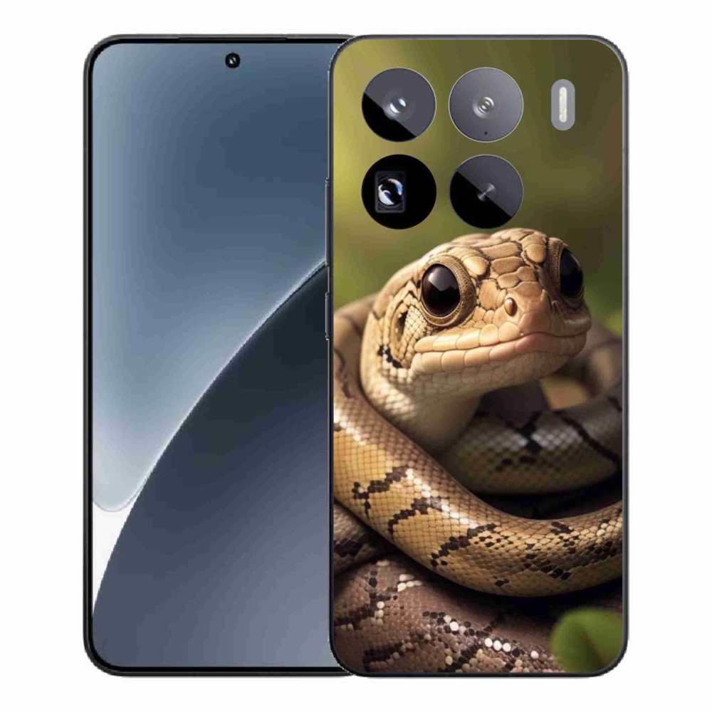 Gél borítás mmCase a Xiaomi 15 Pro-hoz - kígyó 1