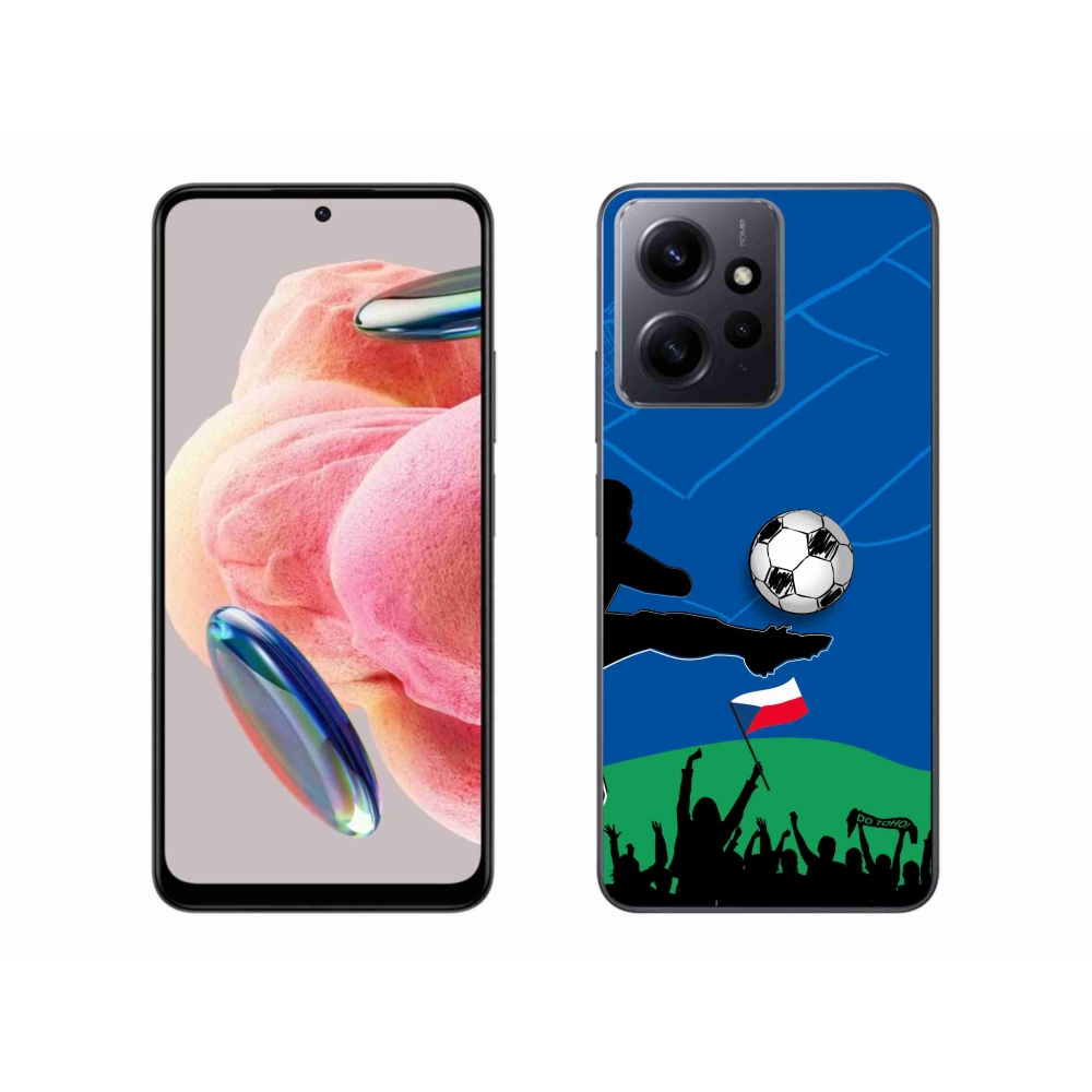 Gél borítás mmCase a Xiaomi Redmi Note 12 4G-hez - futball rajongóknak