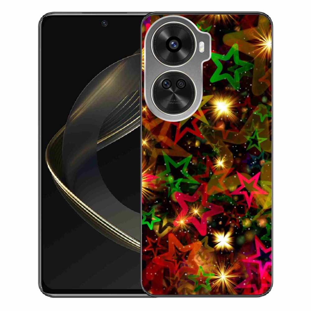 Gél borítás mmCase a Huawei Nova 12 SE-hez - színes csillagok