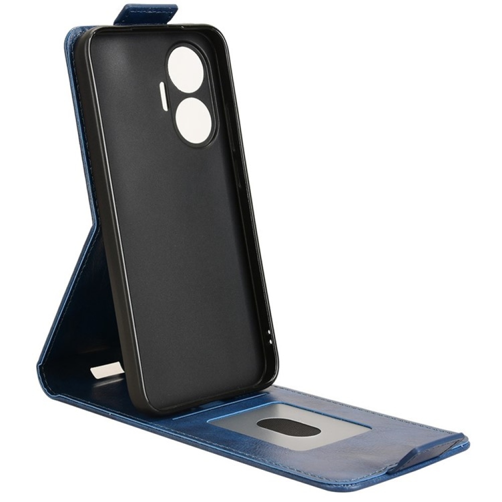 Vert flip tok a Xiaomi Poco F7 5G készülékhez - kék