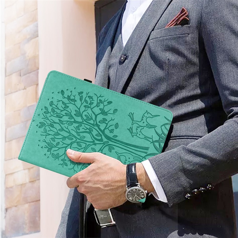 Fa záró tok Xiaomi Redmi Pad SE 8.7 táblagéphez - teal színű