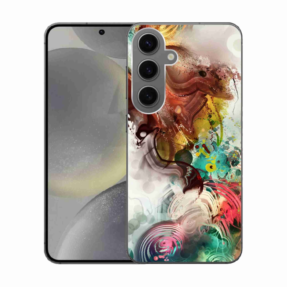 Zselés borítás mmCase Samsung Galaxy S24 készülékhez - absztrakt 1