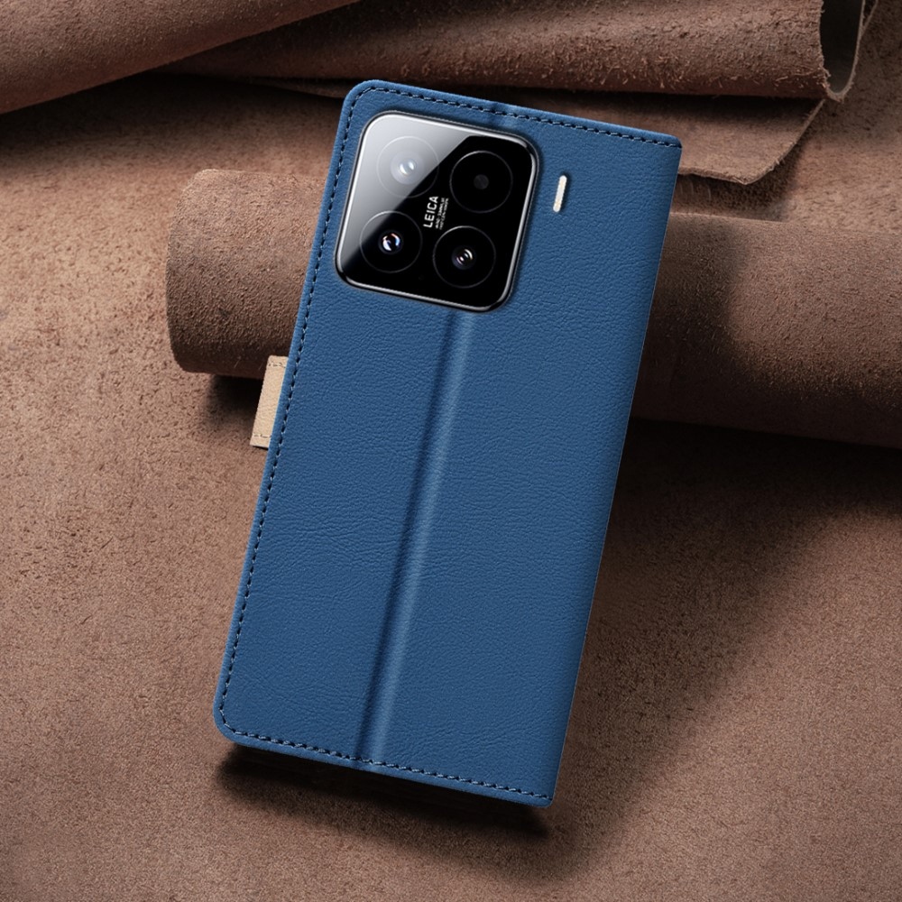 BNF DUO könyvtáska Xiaomi 15 Pro-hoz - kék