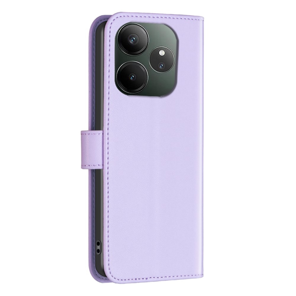 BNF könyvtáska Realme GT 6 5G/GT 6T 5G - világos lila