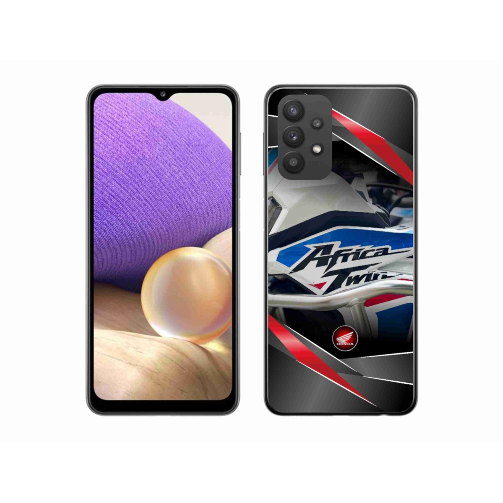 Gél borítás mmCase Samsung Galaxy A32 5G - motoros honda