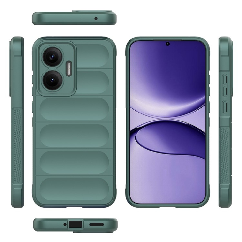 Rugg tartós zselés tok Xiaomi Poco F7 5G - zöld
