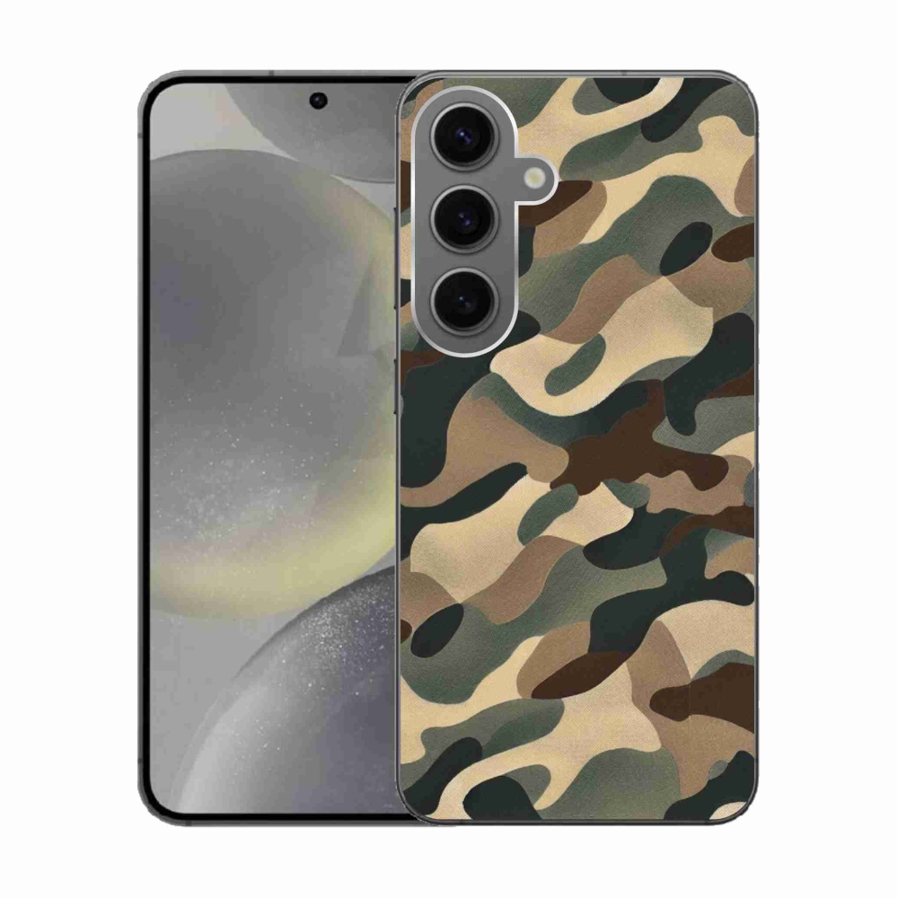 Zselés borítás mmCase Samsung Galaxy S24 készülékhez - terepszínű minta 11