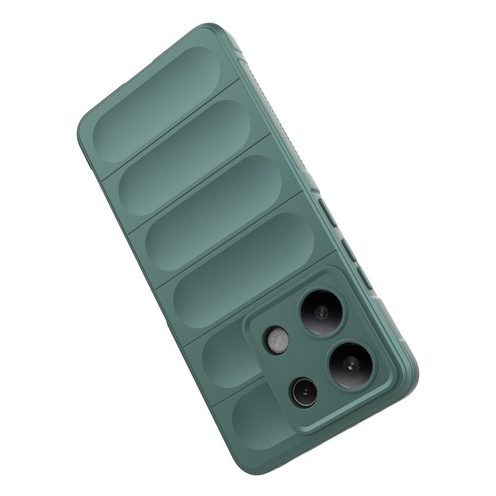 Rugg tartós zselés tok Xiaomi Redmi Note 13-hoz - zöld