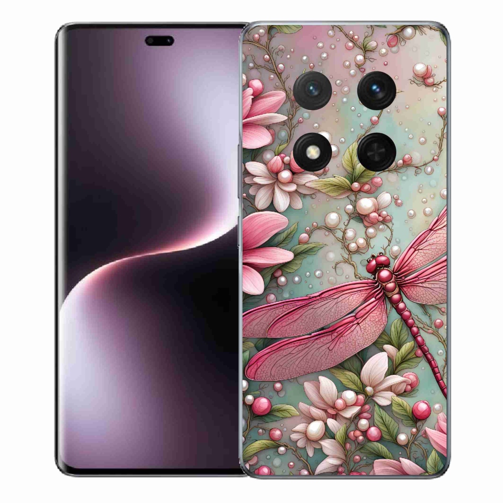 Gél borítás mmCase a Honor Magic 7 Lite 5G számára - szitakötő