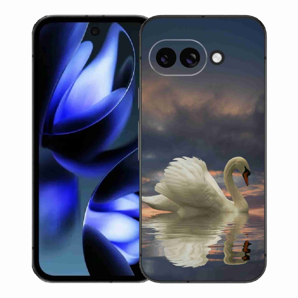 Zselés borítás mmCase a Google Pixel 9a számára - hattyú