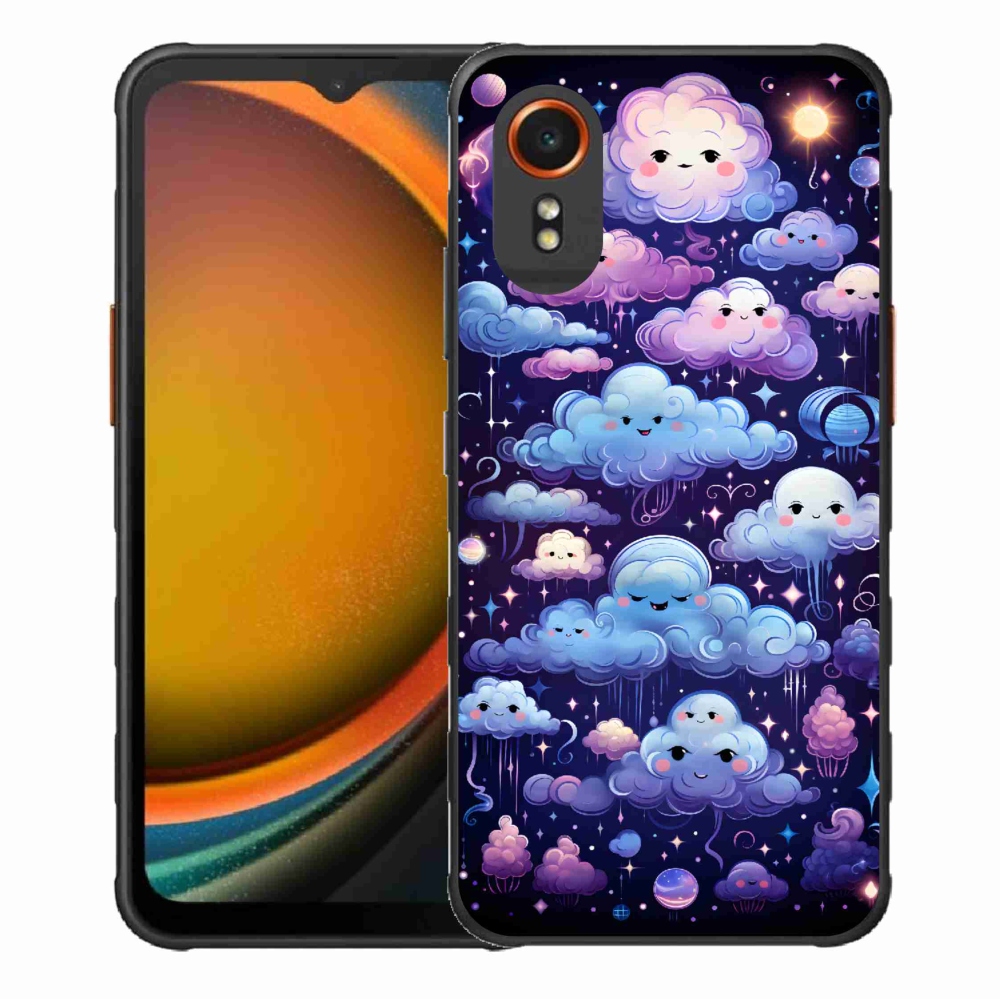 Gél borítás mmCase Samsung Galaxy Xcover 7 - felhőkhöz