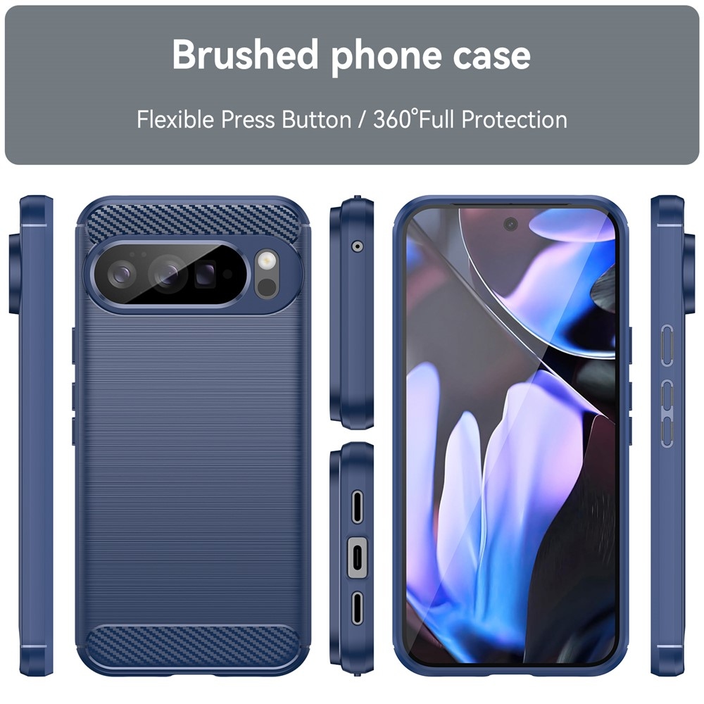 Szénálló zselés tok a Google Pixel 10 Pro XL számára - kék