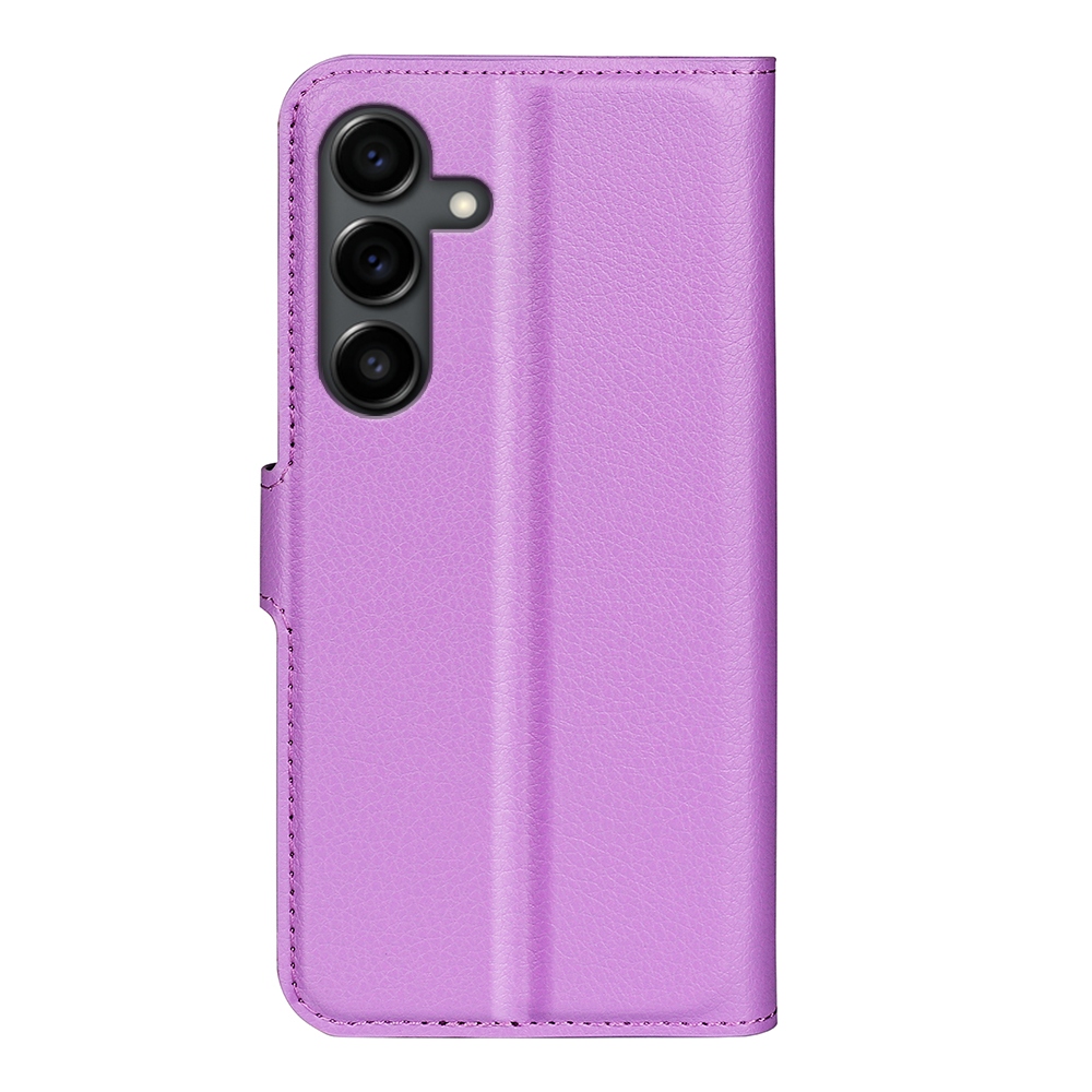 Litchi könyv tok Samsung Galaxy S25 FE készülékhez - lila