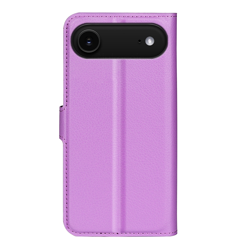 Litchi könyvtáska iPhone 17 Air készülékhez - lila