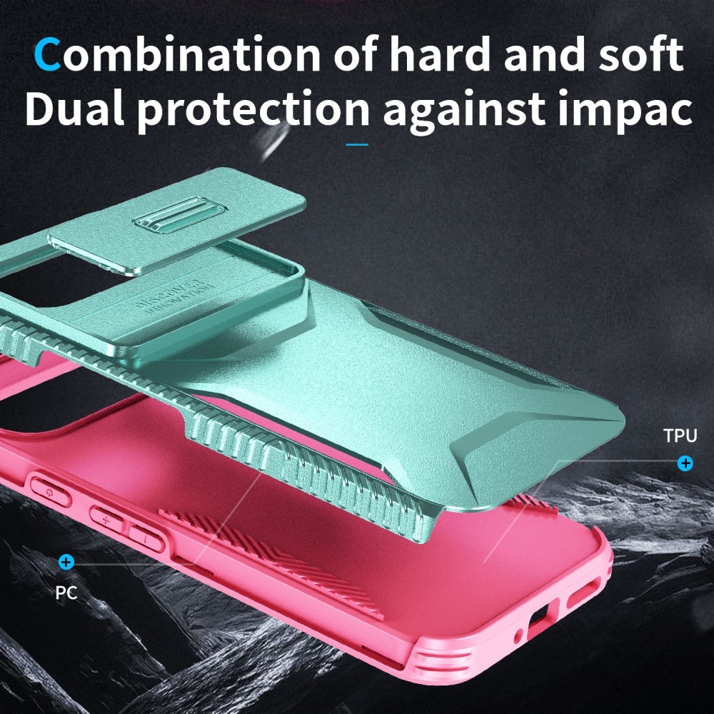 Fedél ellenálló borítás a Google Pixel 9 Pro XL-hez - teal/pink