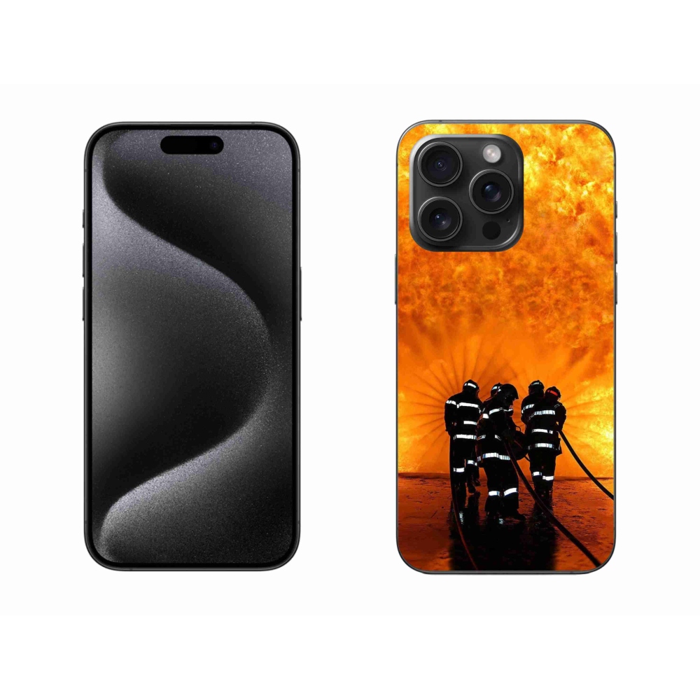 Gél védőburkolat mmCase iPhone 15 Pro Max készülékhez - Tűz