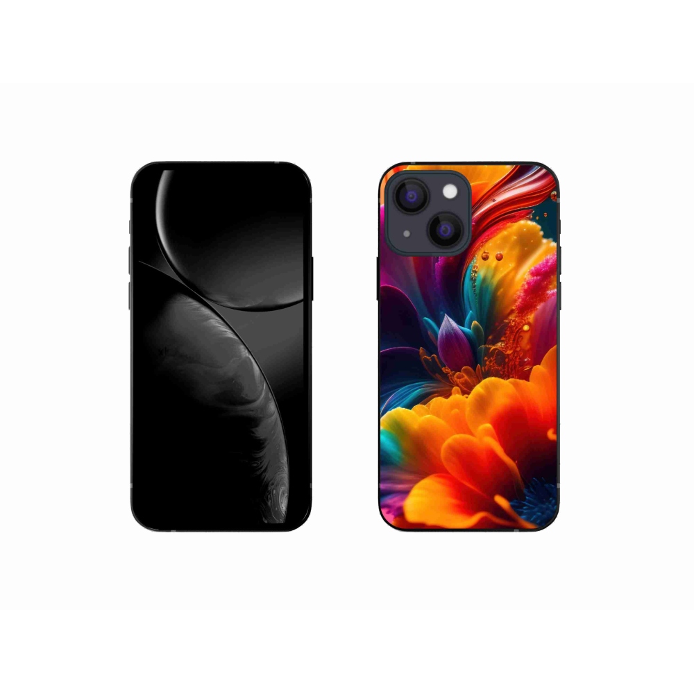 Gél borítás mmCase iPhone 13 mini készülékhez - absztrakt motívum 2