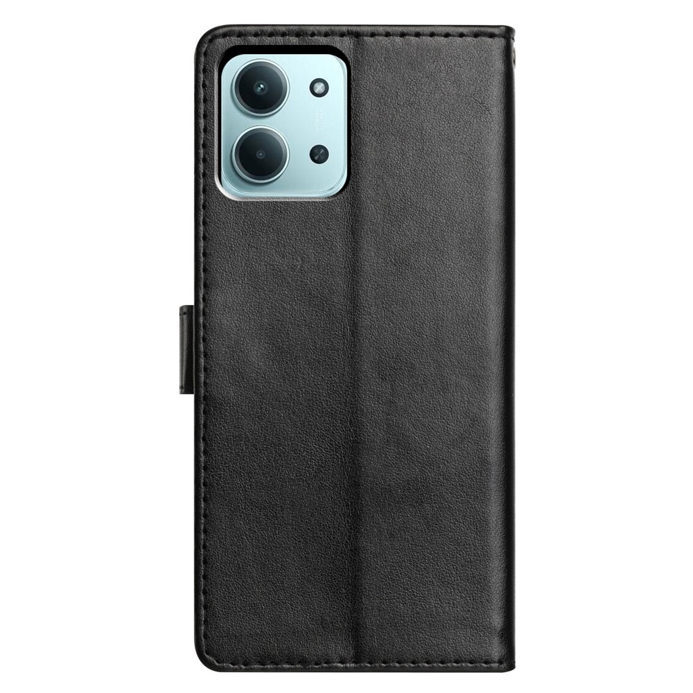 Rögtönzött könyv tok Xiaomi Redmi 15C 4G (171mm)/Poco C85 4G (171mm) - fekete