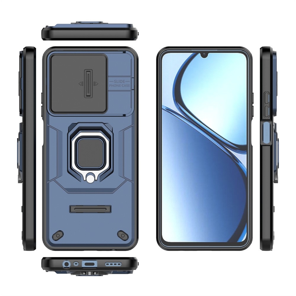 Lencseálló borítás a Realme C61/C63 készülékhez - kék