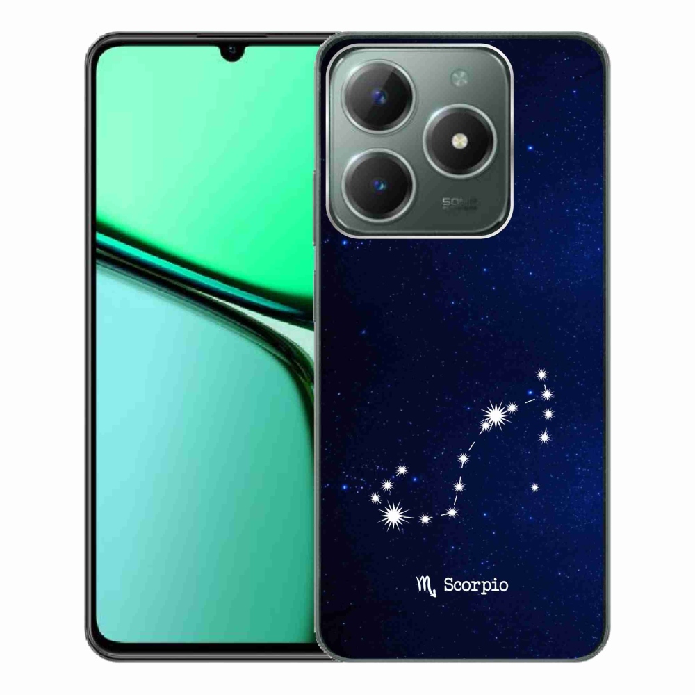 Gél borítás mmCase a Realme C61 készülékhez - csillagkép Skorpió