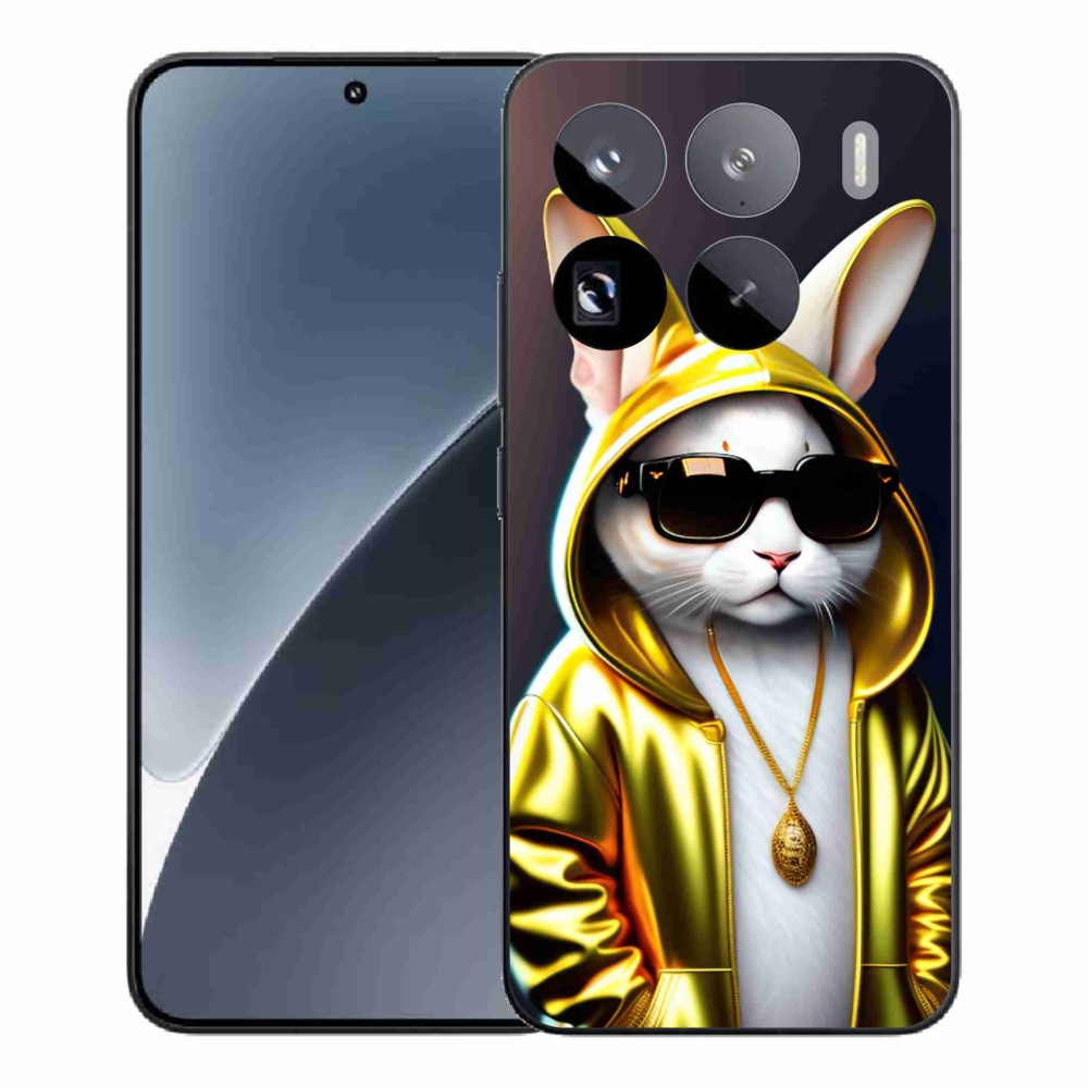 Gél borítás mmCase a Xiaomi 15 Pro számára - cat boss