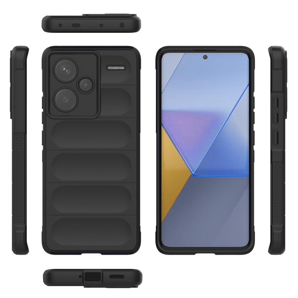 Rugg tartós zselés tok Xiaomi Redmi Note 13 Pro+ 5G - fekete