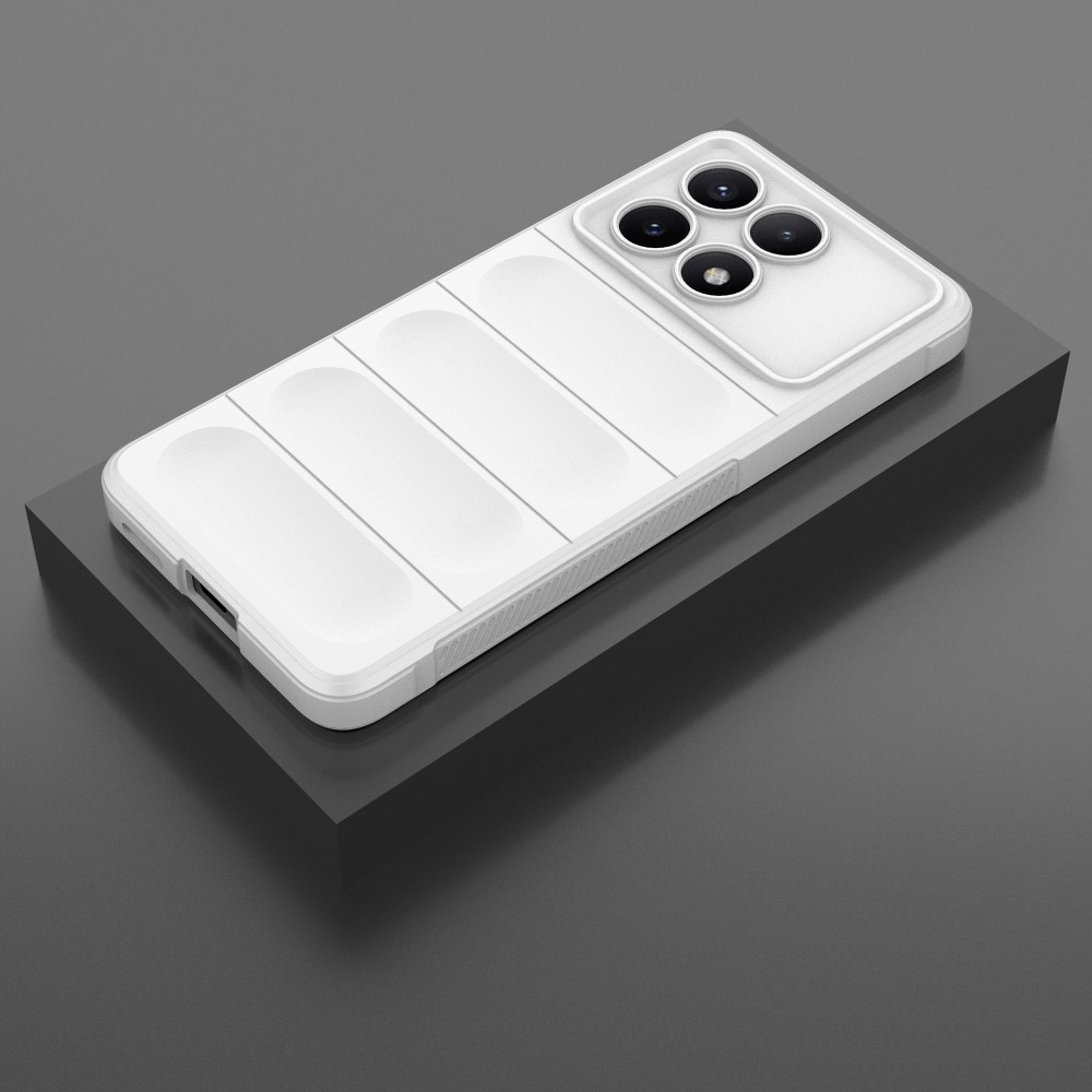 Rugg tartós zselés tok Xiaomi Poco X6 Pro 5G - fehér