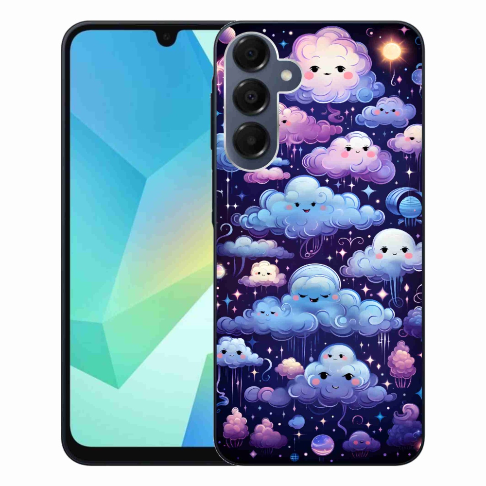 Gél borítás mmCase Samsung Galaxy A16 4G/5G - felhők