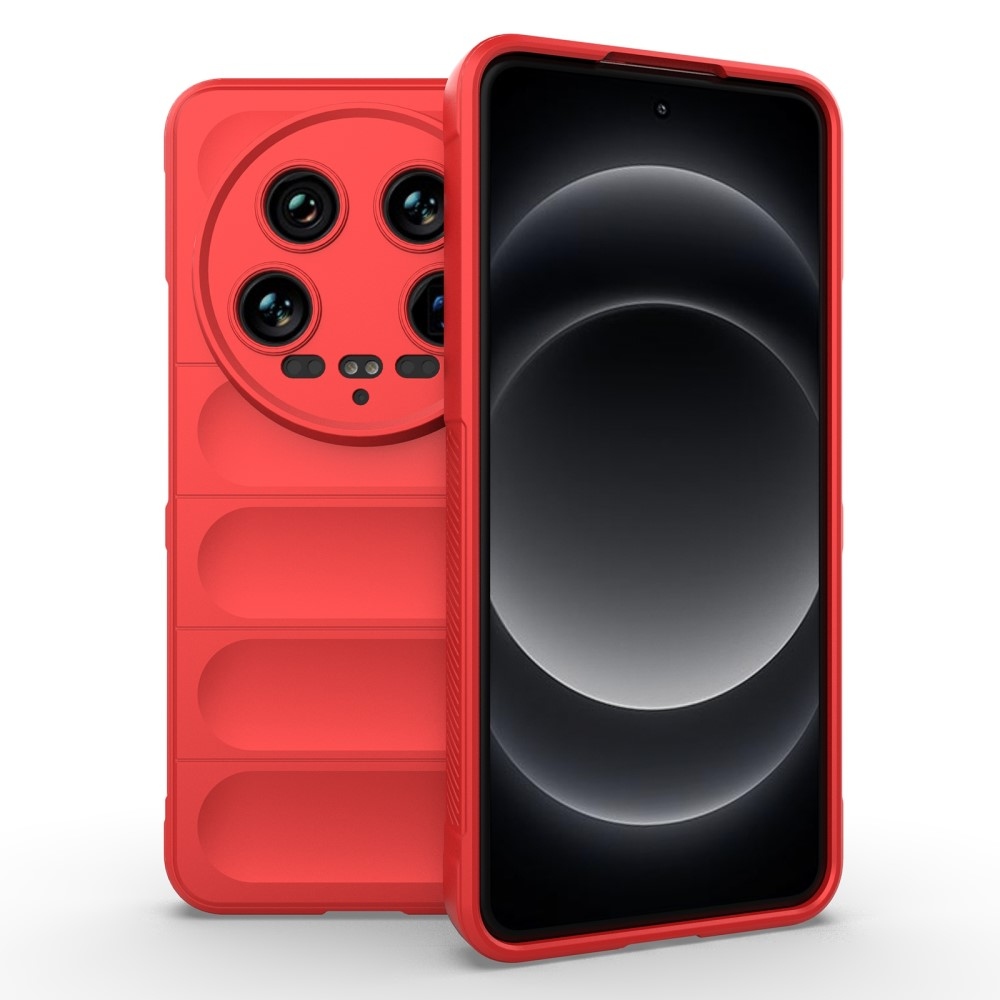Rugg tartós zselés tok Xiaomi 14 Ultra - piros