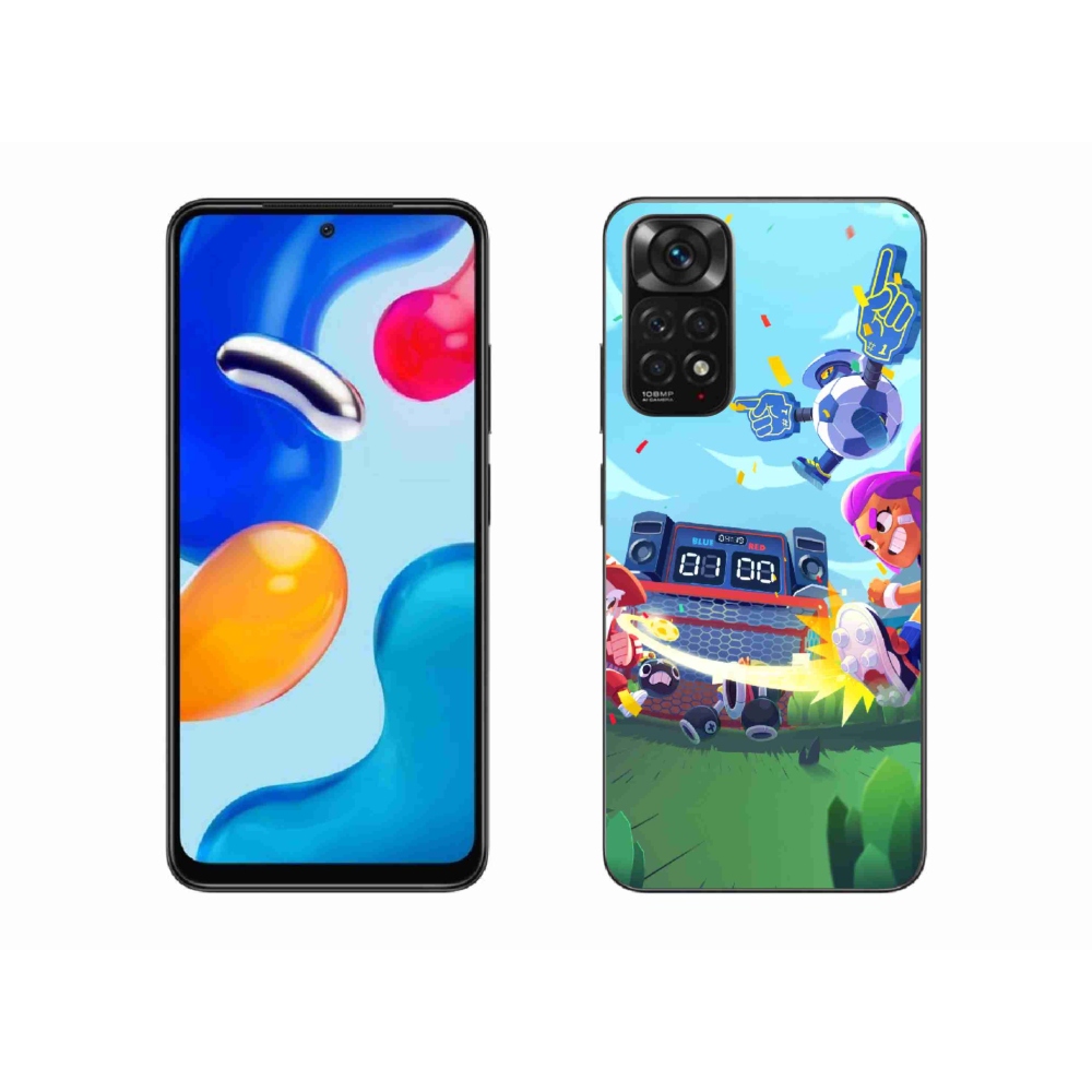 Gél borítás mmCase a Xiaomi Redmi Note 11 4G-hez - verekedés csillagok 1