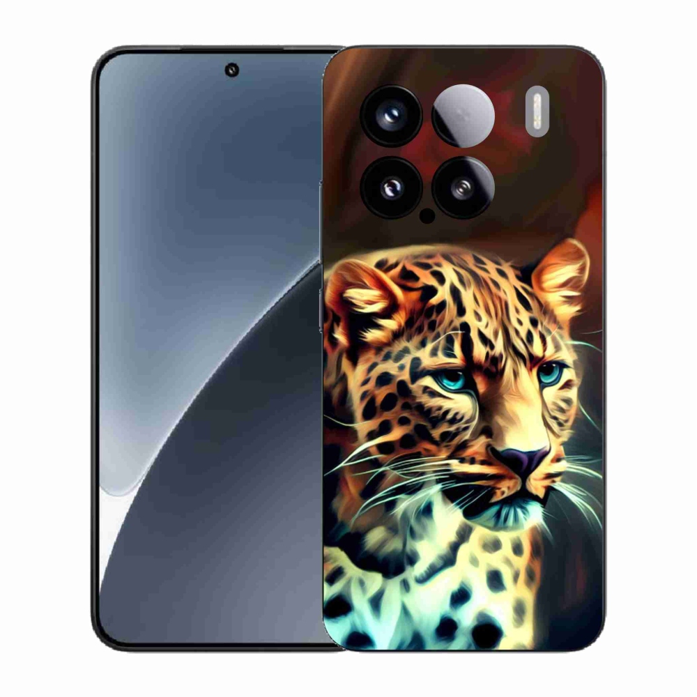 Gél borítás mmCase a Xiaomi 15-öshöz - leopárd