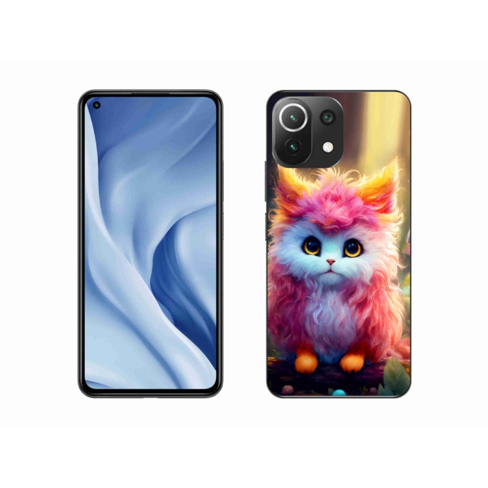 Gél borítás mmCase a Xiaomi Mi 11 Lite 4G/5G-hez - aranyos cica 5