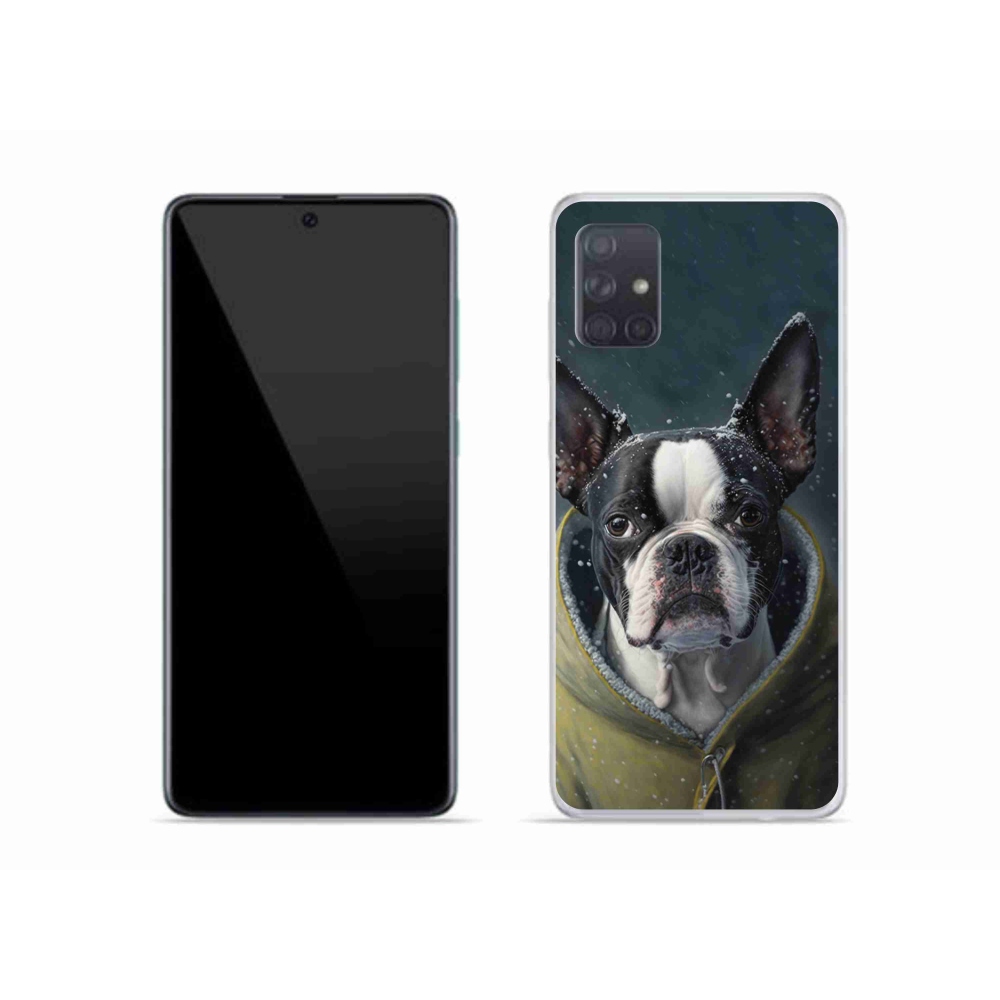 Gél védőhuzat mmCase Samsung Galaxy A51 - bulldog