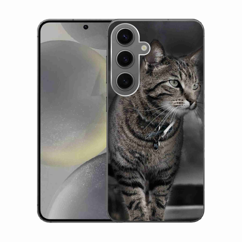 Zselés borítás mmCase Samsung Galaxy S24 készülékhez - macska