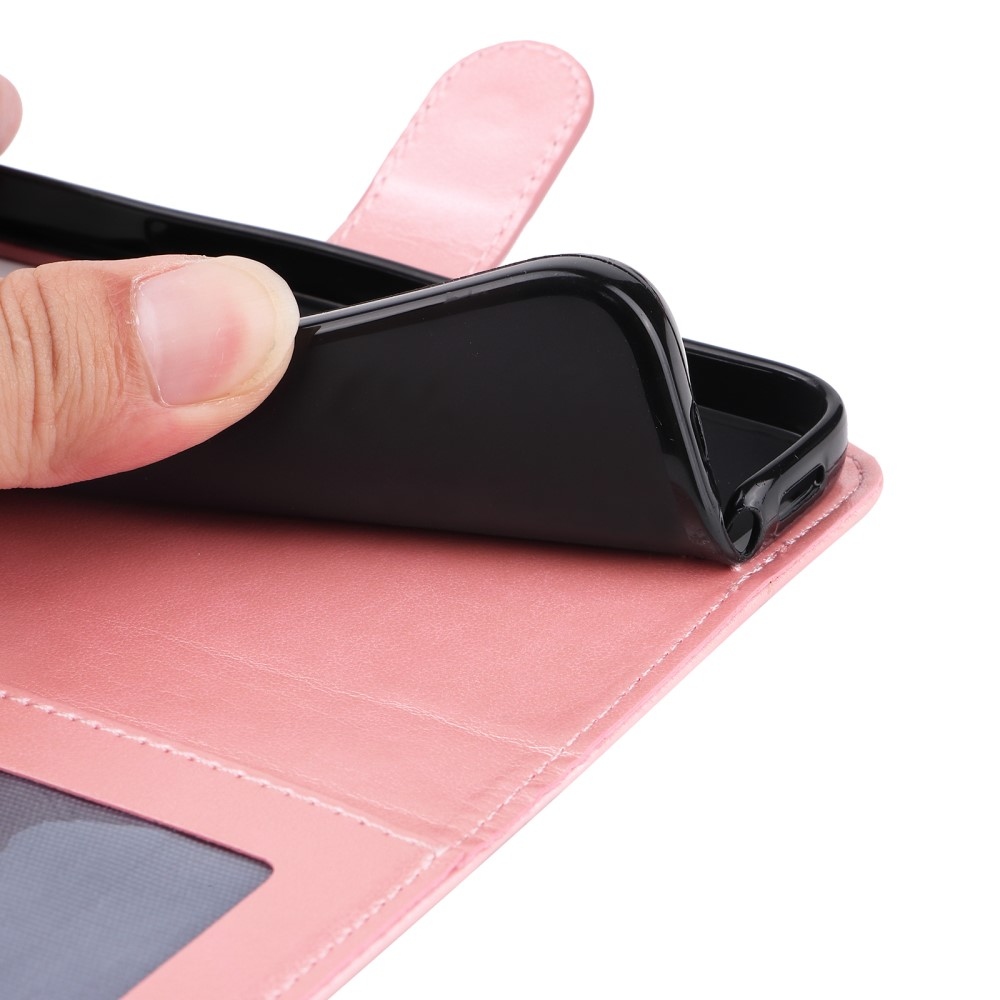 Napraforgó könyvtáska a Realme C55 készülékhez - rózsaszín