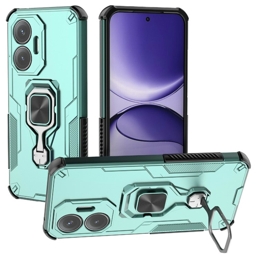 Lyukálló borítás a Xiaomi Poco F7 5G készülékhez - kék-zöld