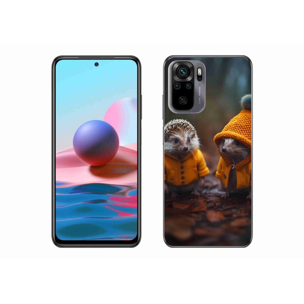 Gél borítás mmCase a Xiaomi Poco M5s készülékhez - sünök