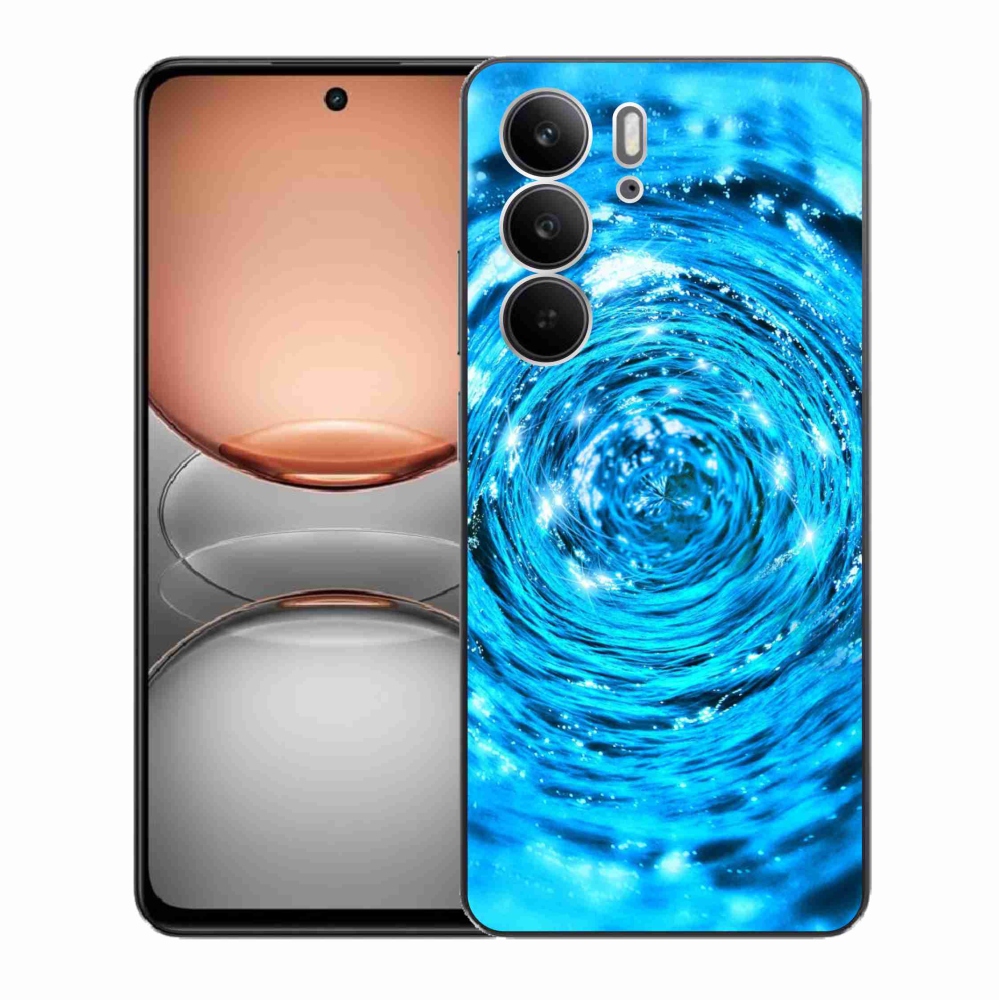 Zselés borítás mmCase a Realme C75 készülékhez - water vortex