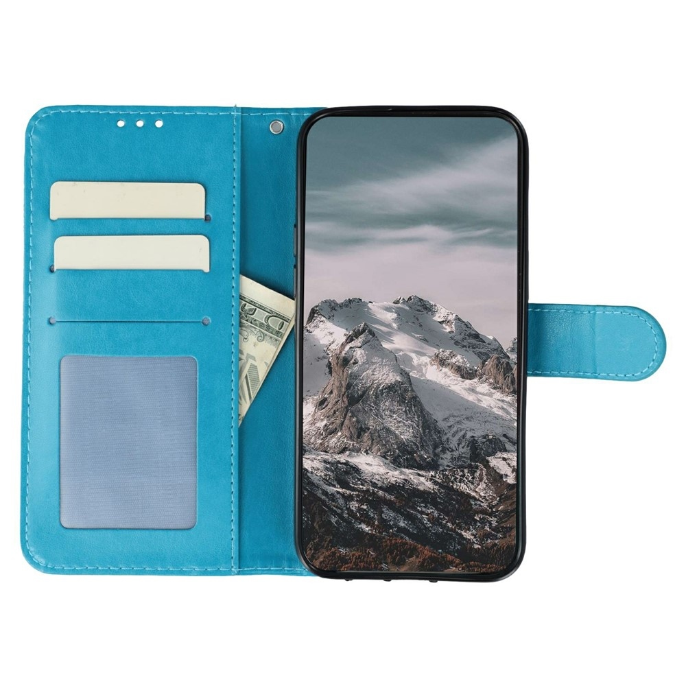 Mandala könyv tok a Xiaomi Redmi 15 5G-hez - kék