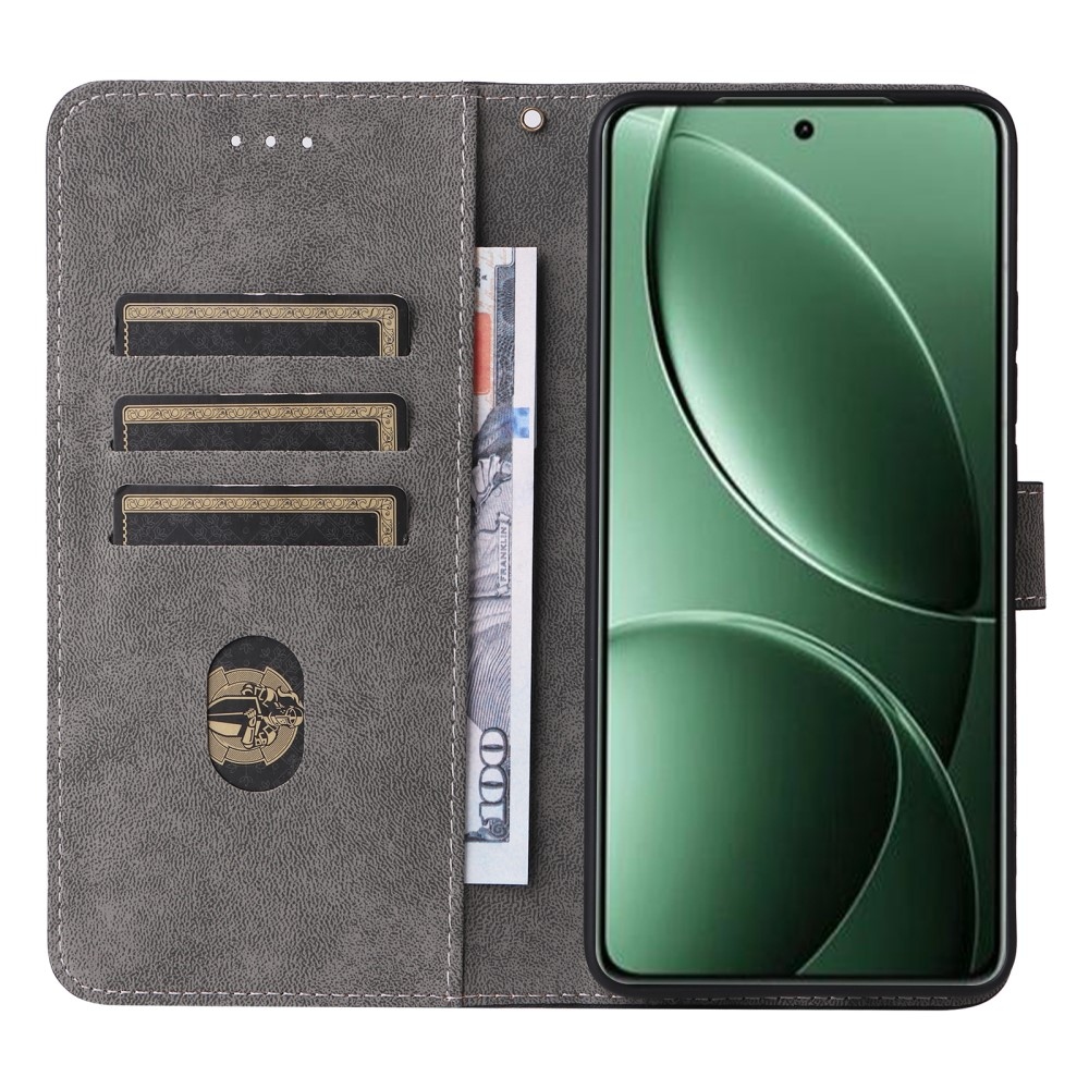 RFID könyvtáska a Xiaomi Poco F7 Pro 5G/Poco F7 Ultra 5G készülékhez - lila