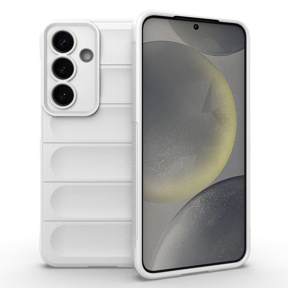 Rugg tartós zselés tok Samsung Galaxy S25+ készülékhez - fehér