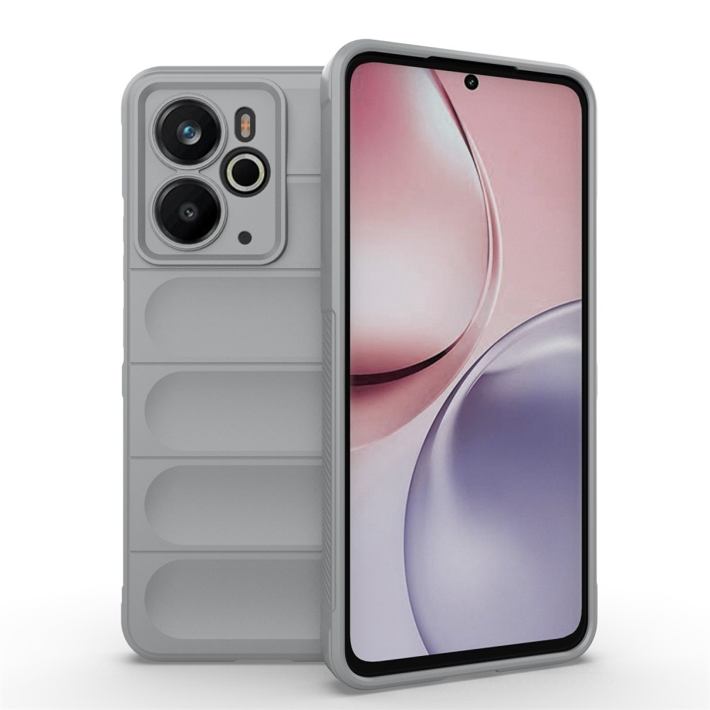 Rugg tartós zselés tok a Realme 14 5G készülékhez - szürke