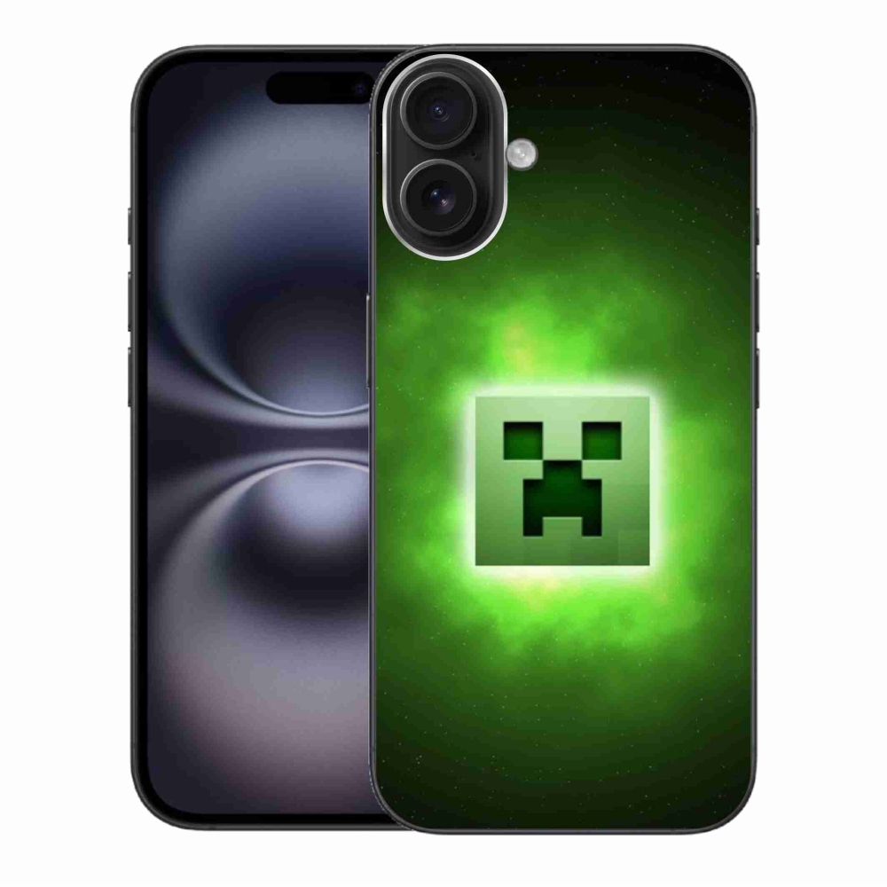 Zselés borítás mmCase iPhone 16 Plus készülékhez - minecraft