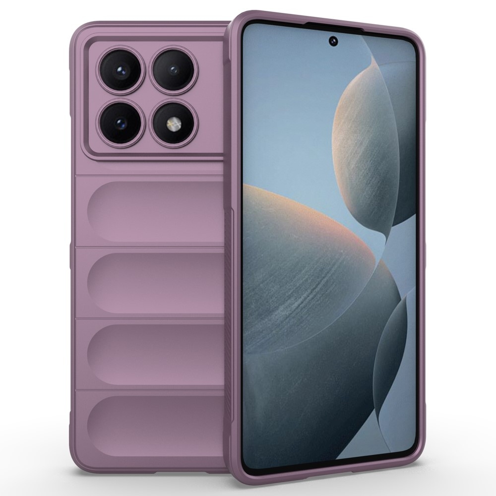 Rugg tartós zselés tok Xiaomi Poco X6 Pro 5G - világos lila